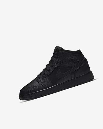Nike Air Jordan 1 Mid Negros Negros Negros | MX 3213